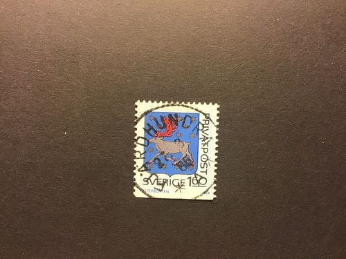 RABATTMÄRKEN VI facit nr 1297 praktstämplat FJÄRDHUNDRA