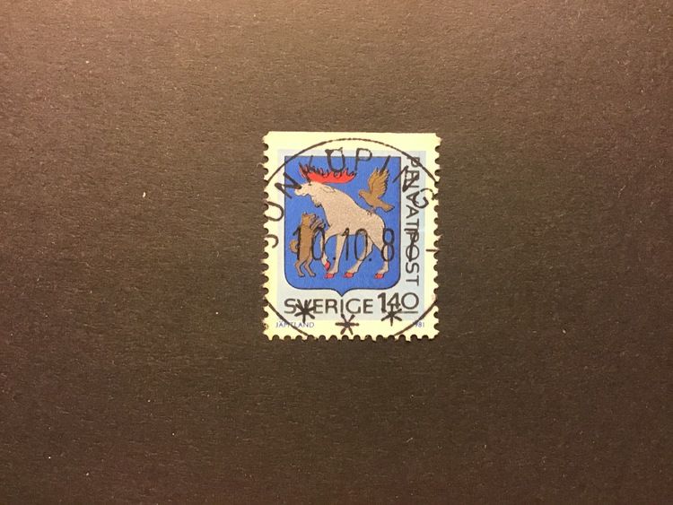 RABATTMÄRKEN III facit nr 1163 lyxstämplat JÖNKÖPING