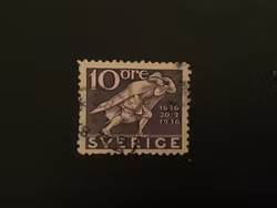 POSTVERKET 300 ÅR facit nr 247 C 1936