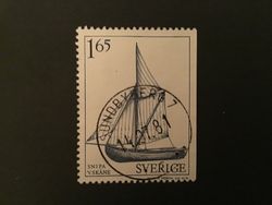 ALLMOGEBÅTAR facit nr 1174 lyxstämplat SUNDBYBERG 7