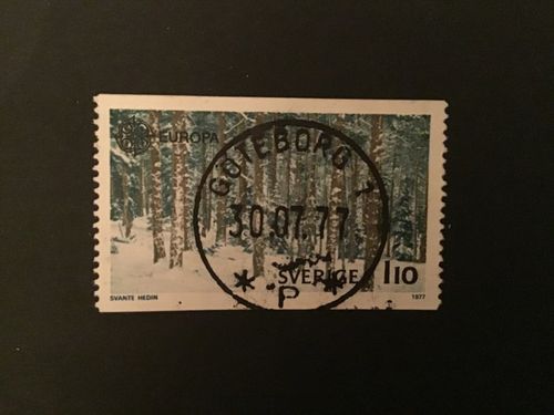 EUROPA VI LANDSKAP facit nr 1006 lyxstämplat GÖTEBORG 1