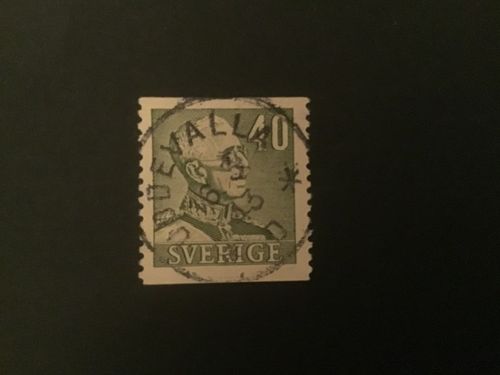 FACIT NR 281 PRAKTSTÄMPLAT UDDEVALLA