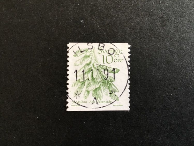 FRUKTER 1983 facit nr 1242 lyxstämplat ILSBO
