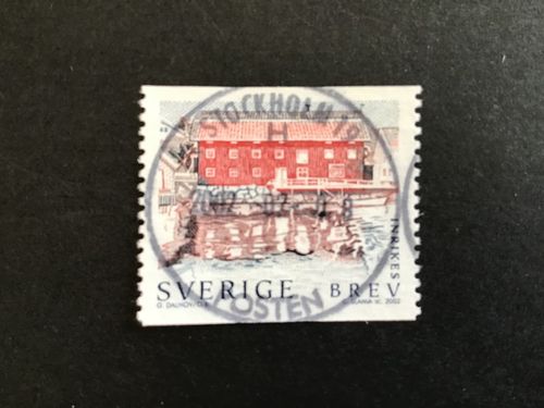 SOMMAR I BOHUSLÄN 2002 facit nr 2316 lyxstämplat STOCKHOLM 19