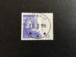 FLYKTING 71  1971 facit nr 724 B1 lyxstämplat MULLSJÖ