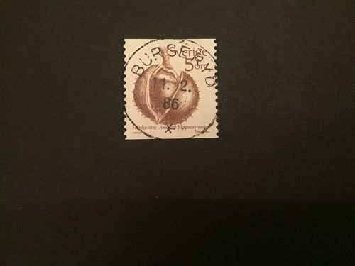 FRUKTER 1983 facit nr 1241 lyxstämplat BURSERYD