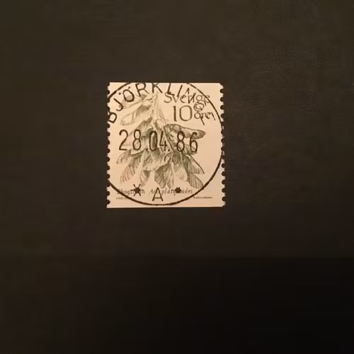 FRUKTER 1983 facit nr 1242 lyxstämplat BJÖRKLINGE