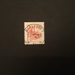 FRUKTER 1983 facit nr 1243  lyxstämplat BANKERYD