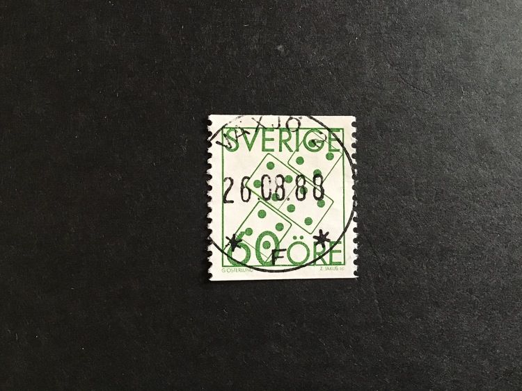 SPEL 1985 facit nr 1372  lyxstämplat VÄXJÖ 2