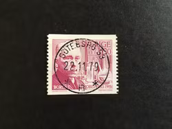 NOBELPRISTAGARE 1979 facit nr 1110 lyxstämplat GÖTEBORG 53