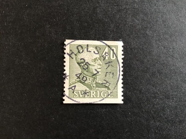 FACIT NR 281 PRAKTSTÄMPLAT HOLSÅKER