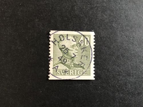 FACIT NR 281 PRAKTSTÄMPLAT HOLSÅKER