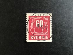 HÄLLRISTNINGAR facit nr 460 lyxstämplat GÖTENE