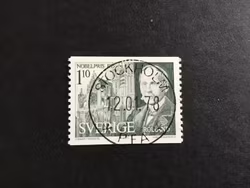 NOBELPRISTAGARE 1915 facit nr 951 lyxstämplat STOCKHOLM