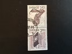 MADE IN SWEDEN 1984, facit nr 1303 SX stämplat par