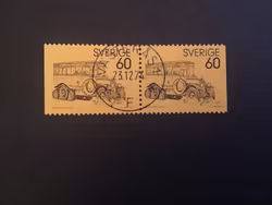 POSTDILLIGENSER 1973 facit nr 807 BB lyxstämplat par VÄSTERÅS