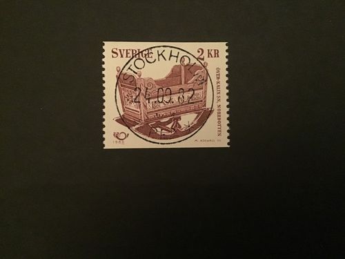 NORDEN V facit nr 1133 Lyxstämplat STOCKHOLM