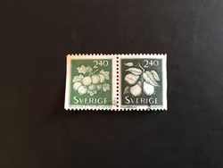 BÄR OCH FRUKTER 1993, facit nr 1786 SX stämplat par