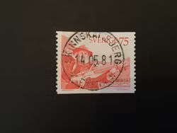 SPELMAN MED NYCKELHARPA facit nr 941 lyxstämplat SKINNSKATTEBERG