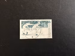VM PÅ SKIDOR 1974 facit nr 855 lyxstämplat STOCKHOLM BAN