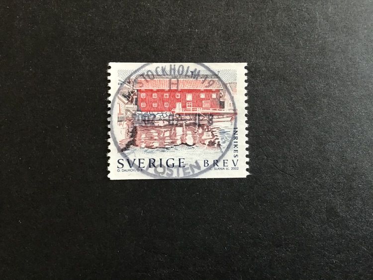 SOMMAR I BOHUSLÄN facit nr 2316 lyxstämplat STOCKHOLM