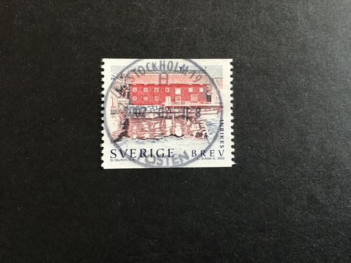 SOMMAR I BOHUSLÄN facit nr 2316 lyxstämplat STOCKHOLM