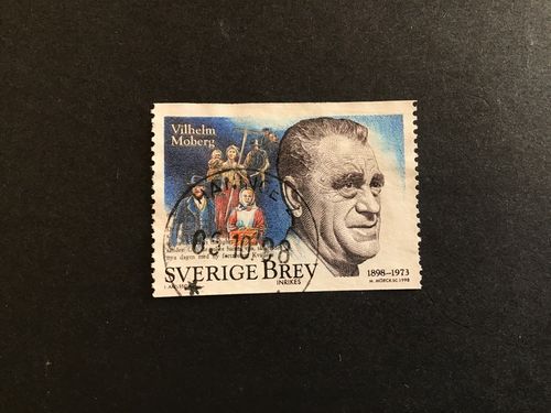 WILHELM MOBERG facit nr 2081 praktstämplat HANINGE