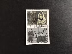 SVENSK FILMHISTORIA facit nr 1187+1188 i  lyxstämplat par ANGERED