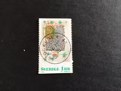 MEDELTIDA BOKMÅLERI facit nr 986  lyxstämplat STOCKHOLM 43