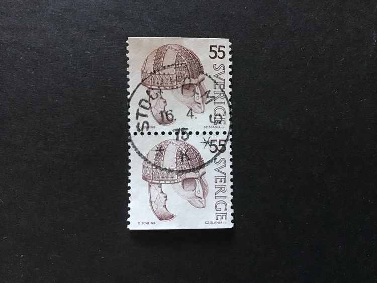 VENDELTID facit nr 914 BB lyxstämplat par STOCKHOLM 9