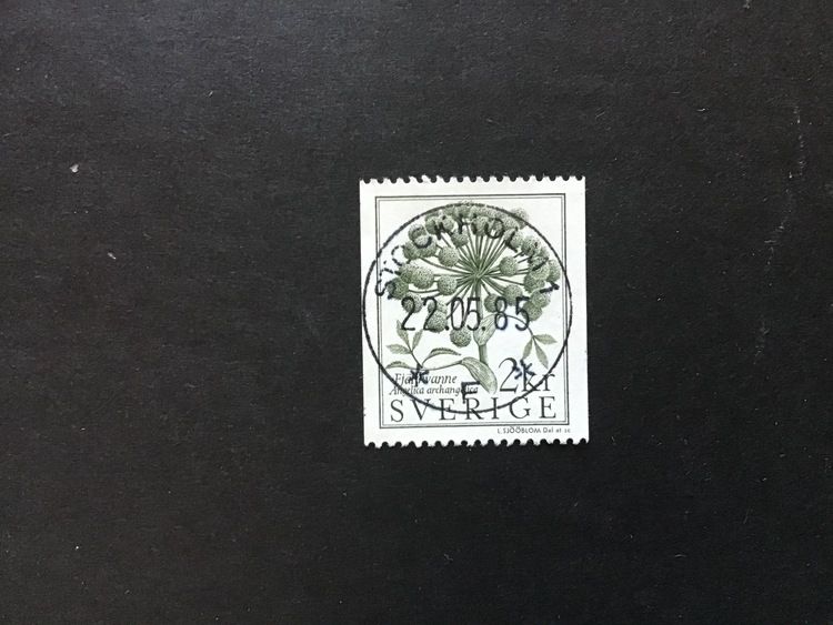 FJÄLLVÄRLD 1984 facit nr 1293 lyxstämplat STOCKHOLM 1