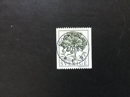 FJÄLLVÄRLD 1984 facit nr 1293 lyxstämplat STOCKHOLM 1