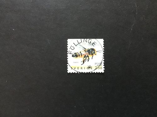 RABATTMÄRKEN XII facit nr 1628 BIODLING lyxstämplat FÖLLINGE