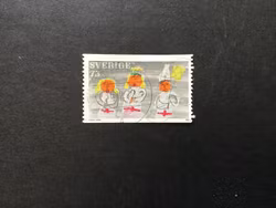 JULFRIMÄRKEN 1972 facit nr 795 lyxstämplat GÖTEBORG