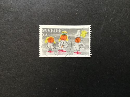 JULFRIMÄRKEN 1972 facit nr 795 lyxstämplat GÖTEBORG