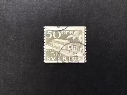 POSTVERKET 300 ÅR 1936 facit nr 255 stämplat märke