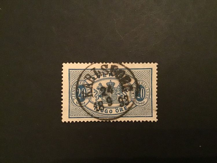 FACIT NR TJ 19 LYXSTÄMPLAT KARLSBORG