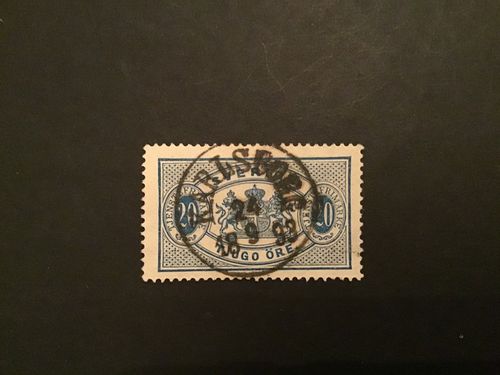 FACIT NR TJ 19 LYXSTÄMPLAT KARLSBORG