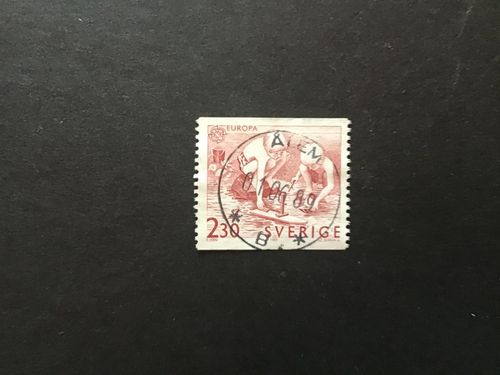 EUROPA XVIII BARNLEKAR facit nr 1556 lyxstämplat ÅLEM