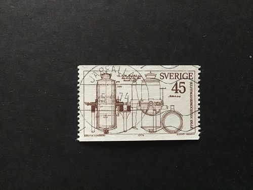 SULFITMASSEPROCESSEN facit nr 858  praktstämplat JÄRFÄLLA