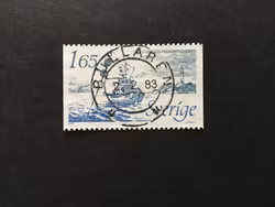 NYA SJÖMÄRLEN 1982 facit nr 1217 lyxstämplat BULLAREN
