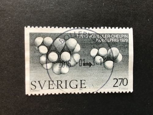 NOBELPRISTAGARE 1983 facit nr 1283 lyxstämplat BOLLEBYGD