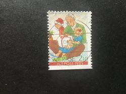 JULPOST 1989 facit nr 1598 lyxstämplat VÄXJÖ