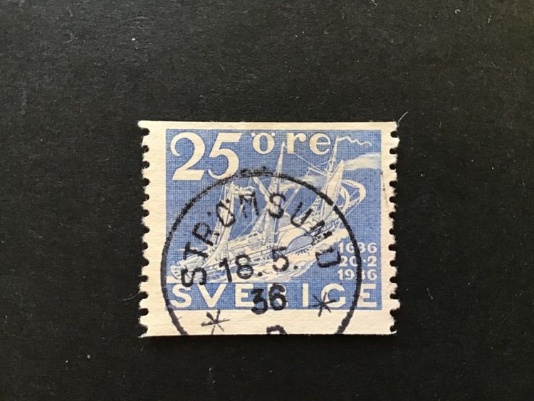 Postverket facit nr 250 lyxstämplat  STRÖMSUND