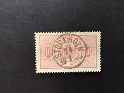 FACIT NR TJ 16 A LYXSTÄMPLAT STOCKHOLM