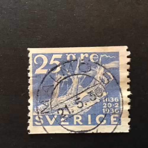 Postverket facit nr 250 praktstämplat MALMÖ 5