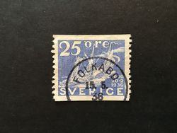 Postverket facit nr 250 PRAKTSTÄMPLAT FOLKABO