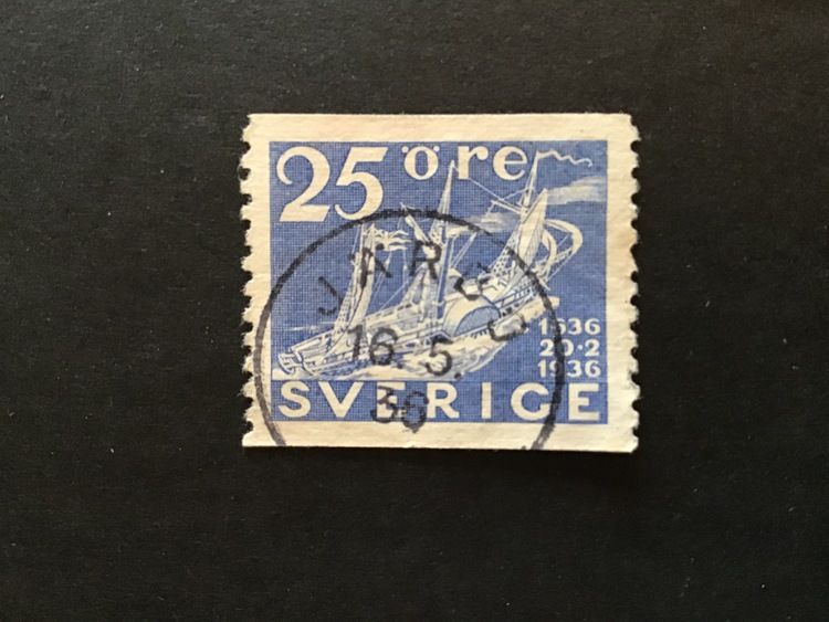 Postverket facit nr 250 praktstämplat JÄRBO