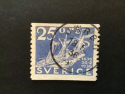 Postverket facit nr 250 PRAKTSTÄMPLAT JÄRBO