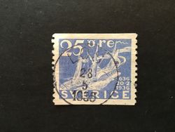 Postverket facit nr 250  LYXSTÄMPLAT LOS